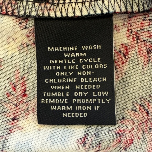 NWT - Hart Schaffner Marx Key West Collection Floral Button-Up Shirt - Size - L - Picture 9 of 12